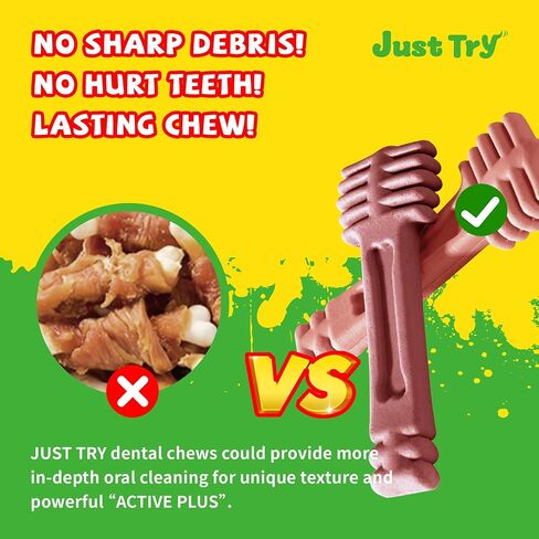 Dog Treats - Functional Dental Chews for Dogs - Long Lasting Calcium Milk Bone, Joint Support, Clean Teeth, Fight Bad Breath, and Removes Plaque and Tartar in Saudi Arabia