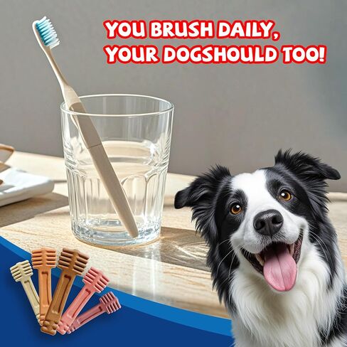 Dog Treats - Functional Dental Chews for Dogs - Long Lasting Calcium Milk Bone, Joint Support, Clean Teeth, Fight Bad Breath, and Removes Plaque and Tartar in Saudi Arabia