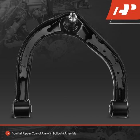 A-Premium Front Left Upper Control Arm, with Ball Joint & Bushing, Compatible with Nissan Armada 2005-2019, Titan 2004-2019, INFINITI QX56 2004-2013, QX80 2014-2019 in Saudi Arabia