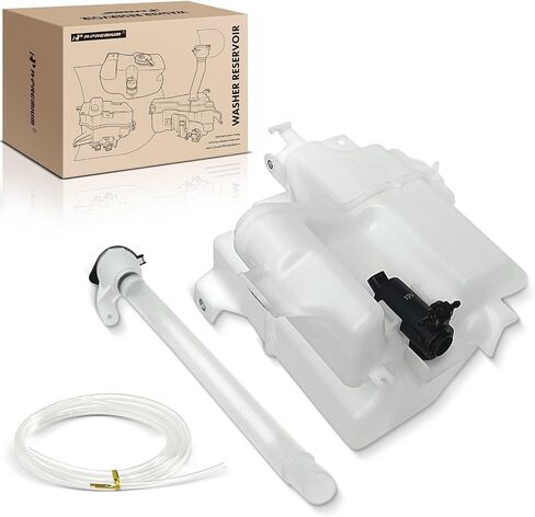 A-Premium Windshield Washer Reservoir Tank Assembly Compatible with Toyota RAV4 2019 2020 2021 2022 - with Cap & Washer Pump & Fluid Level Sensor & Filler Neck (North America Built Vehicle) in Saudi Arabia