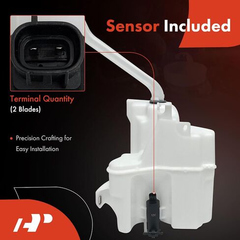 A-Premium Windshield Washer Reservoir Tank Assembly Compatible with Toyota RAV4 2019 2020 2021 2022 - with Cap & Washer Pump & Fluid Level Sensor & Filler Neck (North America Built Vehicle) in Saudi Arabia