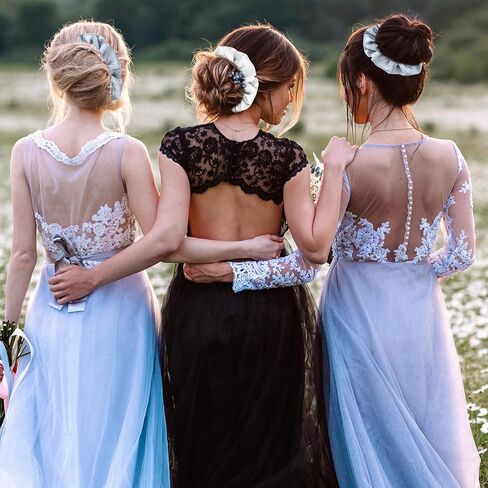 Bridesmaid Sunglasses and Scrunchies Bachelorette Sunglasses Hair Ties Bridesmaid Proposal Gifts for Wedding Party in Kuwait