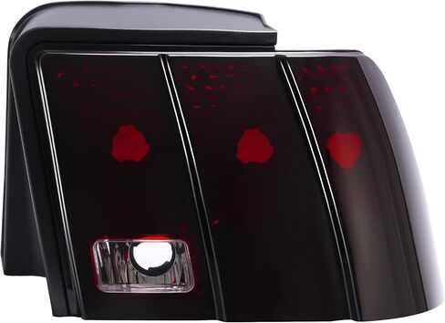 KUAFU Pair Tail Lights Compatible with 1999-2004 Ford Mustang Replacement for 3R3Z13404AA 3R3Z13405AA FO2818109 FO2819109 Rear Brake Lamps Red Smoke Lens Left & Right in Saudi Arabia