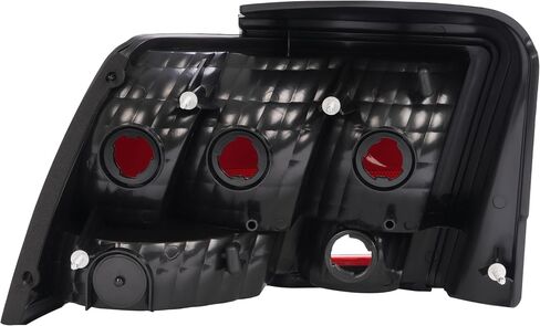 KUAFU Pair Tail Lights Compatible with 1999-2004 Ford Mustang Replacement for 3R3Z13404AA 3R3Z13405AA FO2818109 FO2819109 Rear Brake Lamps Red Smoke Lens Left & Right in Saudi Arabia