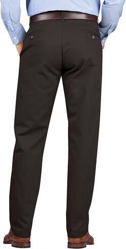 Dickies Men's Flat Front Khaki Pant - Regular Taper Fit in Saudi Arabia