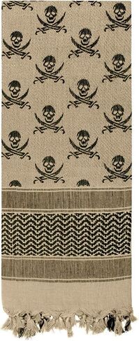روثكو جماجم شيماغ الصحراء التكتيكية Keffiyeh وشاح ، تان in Saudi Arabia