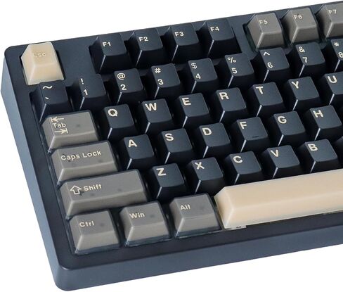 Tsungup Custom keycaps ، 123 مفاتيح تشققات الجليد تتألق من خلال كبسولات المفاتيح مجموعة مفاتيح مفاتيح مطبوعة على جانب PBT 75 في المائة ، أغطية مفتاح لوحة مفاتيح لوحة مفاتيح مفاتيح أبيض أبيض للكرز MX للكرز MX in Kuwait