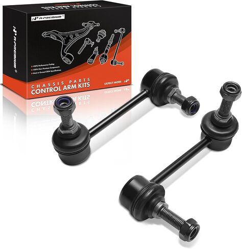 A-Premium 2 x Rear Sway Bar Links Stabilizer Bar Links, Compatible with Infiniti G37 2008-2013, EX35 2008-2012, G25 2011, G35 2003-2008, M35/M45 2006-2010 & Nissan 370Z 2009-2019, 350Z 2003-2009 in Saudi Arabia