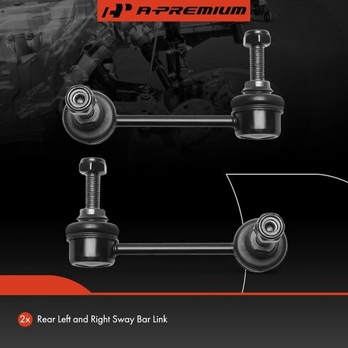A-Premium 2 x Rear Sway Bar Links Stabilizer Bar Links, Compatible with Infiniti G37 2008-2013, EX35 2008-2012, G25 2011, G35 2003-2008, M35/M45 2006-2010 & Nissan 370Z 2009-2019, 350Z 2003-2009 in Saudi Arabia