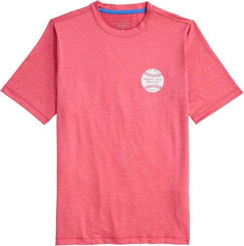 vineyard vines Boys' Swing Hit Repeat Short-Sleeve Harbor Performance Tee in Saudi Arabia