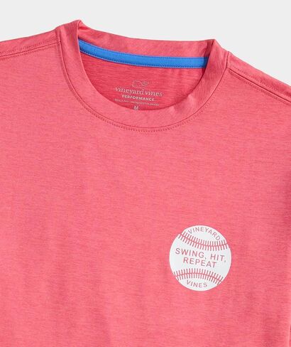 vineyard vines Boys' Swing Hit Repeat Short-Sleeve Harbor Performance Tee in Saudi Arabia