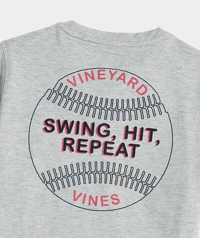 vineyard vines Boys' Swing Hit Repeat Short-Sleeve Harbor Performance Tee in Saudi Arabia