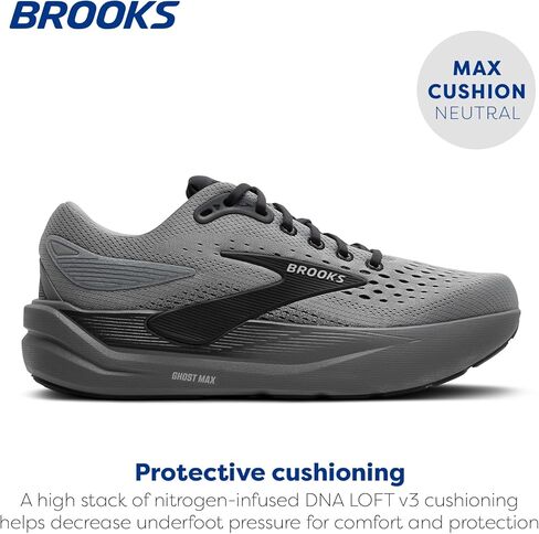 Brooks Men’s Ghost Max 3 Neutral Running & Walking Shoe in Saudi Arabia