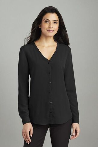 Port Authority Women's Long Sleeve Button-Down Blouse in Saudi Arabia