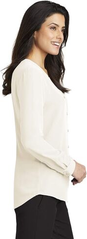 Port Authority Women's Long Sleeve Button-Down Blouse in Saudi Arabia