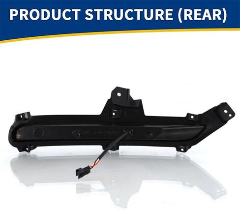 2x LED DRL النهار تشغيل Light Light Lamp Truck Kit لـ Kia Rio K2 2015-2016 in Saudi Arabia