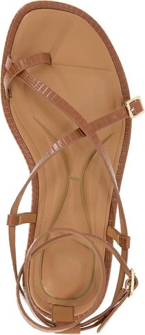 Kenneth Cole New York Women's Paros Flat Sandal, TAN, 7.5 in Kuwait