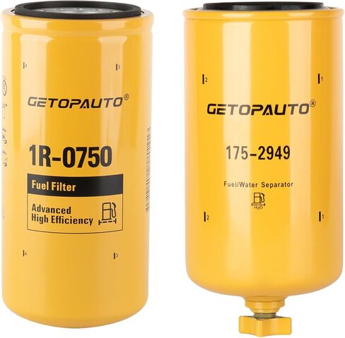 1R-0750 مرشح الوقود و 175-2949 مجموعة مرشح فاصل الوقود/المياه متوافقة مع مضخة رفع FASS P551313 P550920 BF7633 P550847 FS19683 33005 in Saudi Arabia