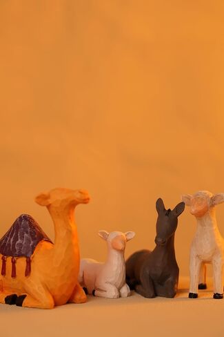 Nativity Set Indoor 6 inch Christmas Scene Statue Figurines Jesus Manger Crib Ornament Church Xmas Home Catholic Decoration in Saudi Arabia