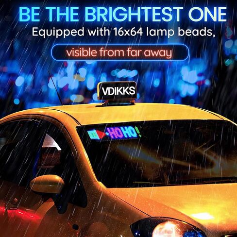 Light Eyes Light للسيارات ، عيون LED قابلة للبرمجة للسيارة ، شاشة LED المرنة للسيارة ، نوافذ السيارات والشاحنات الصغيرة إلى المتوسطة ، USB 5V (6.8inx2.8in) in Saudi Arabia
