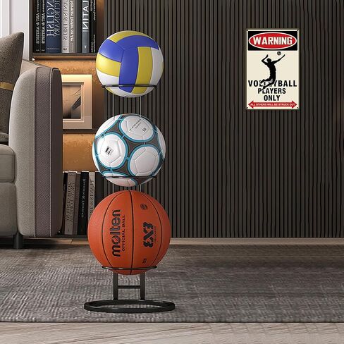 Kadezia Volleyball Aluminum Sign - "Warning Volleyball Players Only" Decor - 7.8 x 11.9 Inch Metal Wall Art for Sports Spaces (076) in Saudi Arabia