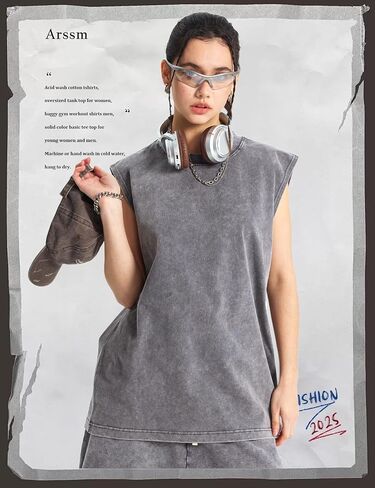 ARSSM MENS COTTON TANK TOPS تجريبي قمصان محملات بلا أكمام in Kuwait