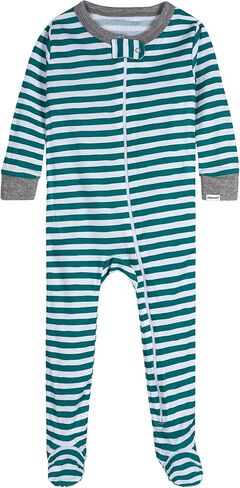 Onesies Brand Baby Boys' 4-Pack Footed Pajamas, Snack Truck, 6-9M in Kuwait