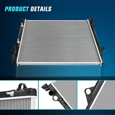 Nilight Radiator for Toyota 4Runner 2003 2004 2005 2006 2007 2008 2009, FJ Cruiser V6 4.0L 2007 2008 2009 2010 2011 2012 2013 2014 with Transmission Oil Cooler Replace# 1640031461 in Saudi Arabia