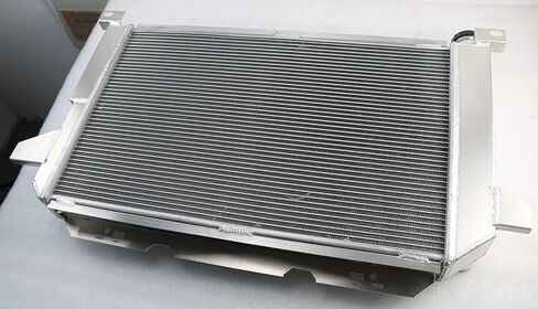 جميع المبردات من الألومنيوم لعام 1985-1997 فورد F Super Duty Bronco F150 F250 F350 F53 5.0 5.8 7.3 7.5 V8 محرك ، 3 مشعات ROW 1986 1987 1988 1989 1990 in Kuwait