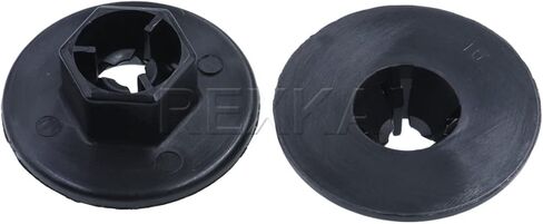 Rexka 15pcs Splash Shield Nylon Nuts for Hyundai 84145-26000 Accent Elantra Equus Genesis in Saudi Arabia