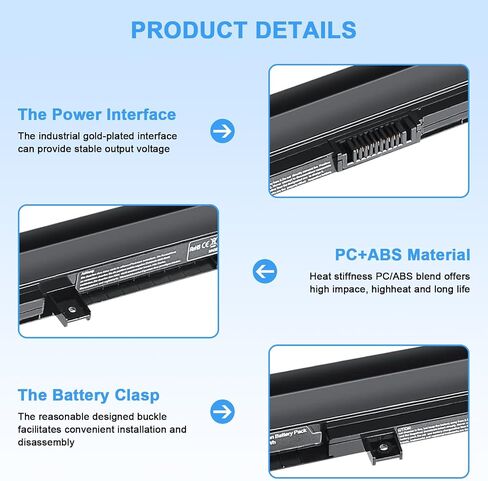 NEW 56WH PA5024U-1BRS استبدال البطارية ل Toshiba Satellite C55 C55-A C55T C55DT C55D C855 C855D L855 L875 P855 P875 S855 S875 Series PA5109U-1BRS PA502U-1 in Saudi Arabia