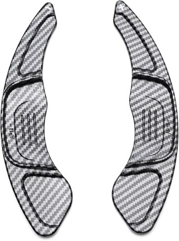 Ijdmtoy Twill Weave Carbon Fiber/نمط امتدادات مجداف كبيرة متوافقة مع فولكس واجن MK7 MK7.5 GTI/Golf/Golf-R in Kuwait