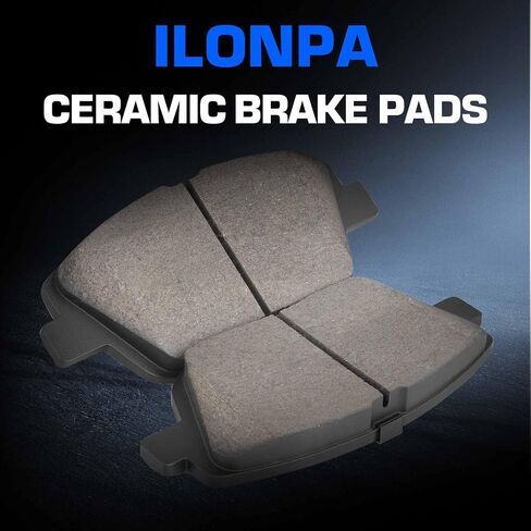 Front Rear Ceramic Disc Brake Pads Set for Hyundai Sonata, for Kia Optima 2011 2012 2013 2014 2015 2016 8PCS(With Hardware) in Saudi Arabia