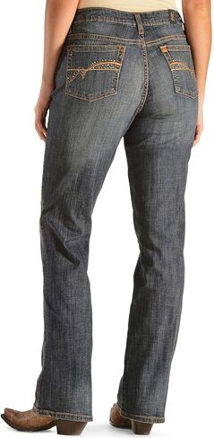 Wrangler Women Q-Baby Mid Rise Boot Cut Ultimate Riding Jean in Kuwait