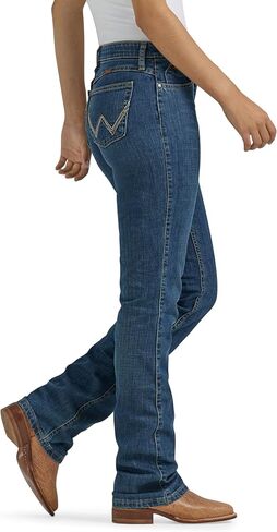 Wrangler Women Q-Baby Mid Rise Boot Cut Ultimate Riding Jean in Kuwait