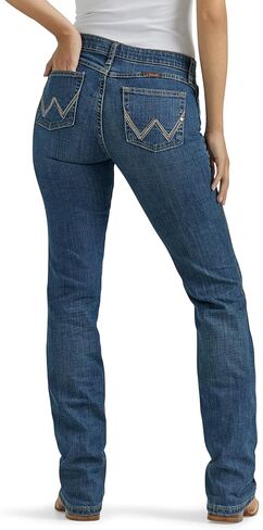 Wrangler Women Q-Baby Mid Rise Boot Cut Ultimate Riding Jean in Kuwait