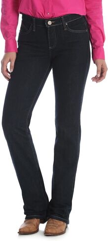 Wrangler Women Q-Baby Mid Rise Boot Cut Ultimate Riding Jean in Kuwait