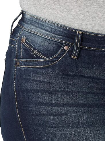 Wrangler Women Q-Baby Mid Rise Boot Cut Ultimate Riding Jean in Saudi Arabia