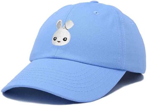 DALIX Bunny Embroidered Dad Cap Cotton Baseball Hat Women in Saudi Arabia