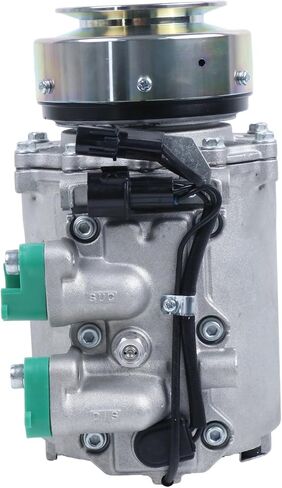 ‎zt truck parts New A/C Compressor AKC200A601A Compatible with Mitsubishi Delica Spacegear L400 1994-2002 in Saudi Arabia