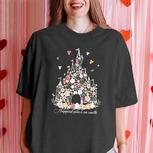 Plus Size Magical Shirts for Women Magical Tee Shirt Family Trip Vacation Tshirt Holiday Summer Graphic Tee Tops in Saudi Arabia