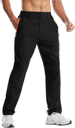Men Hiking Pants Water Resistant Lightweight Joggers Cargo Tactical Work Pants for Fishing Climbing Outdoor in Saudi Arabia