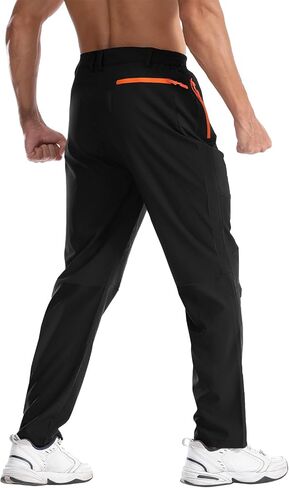 Men Hiking Pants Water Resistant Lightweight Joggers Cargo Tactical Work Pants for Fishing Climbing Outdoor in Saudi Arabia
