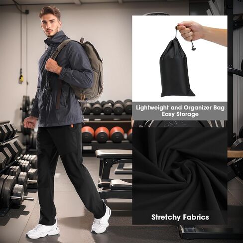 Men Hiking Pants Water Resistant Lightweight Joggers Cargo Tactical Work Pants for Fishing Climbing Outdoor in Saudi Arabia
