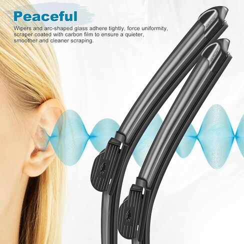 Windshield wiper baldes, 20" Front or Rear Window Wiper Blades Model: 18O13B (1 Piece) in Kuwait