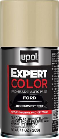 U-POL Expert Color, For Ford B2, Automotive Spray Paint, Professional Grade, Long-Lasting, Easy-To-Use, Harvest Gold in Saudi Arabia