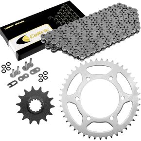 Caltric O-Ring Drive Chain & Sprockets Kit Compatible with Kawasaki Ex250-J Ninja 250R 2008-2012 in Kuwait