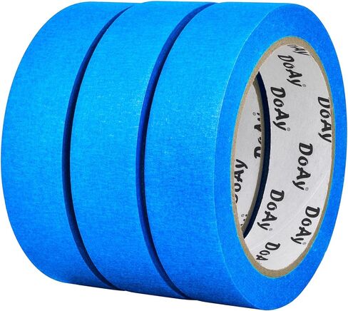 3 Pack White Painters Tape - Masking Tape 1 Inch Wide - Multi-Surface, Smart Adhesion, Indoor & Outdoor - 270FT Total - Paint Tape for Artist, DIY, Labeling, Art, Car, General Purpose (#3910) in Saudi Arabia