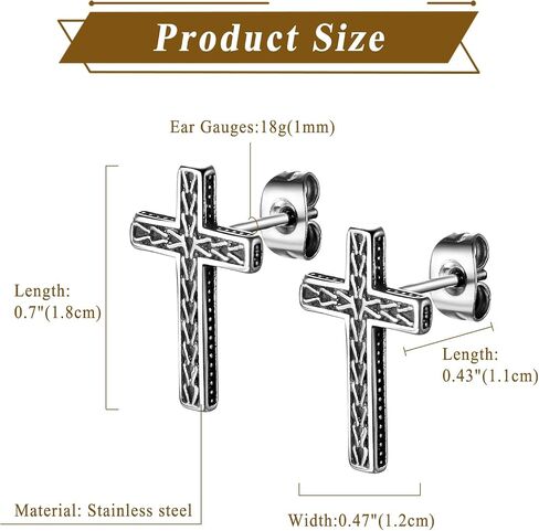 Celtic Knot Hexagon Rhombus Hoops Earrings for Women Men, Stainless Steel Punk Geometric Huggie Earrings Jewelry in Saudi Arabia