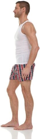 BILLIONHATS 48 Pack of Mens Cotton Undershirt, Ribbed Tank Top A Shirt White Assorted Sizes S-XL, Wholesale Bulk in Saudi Arabia